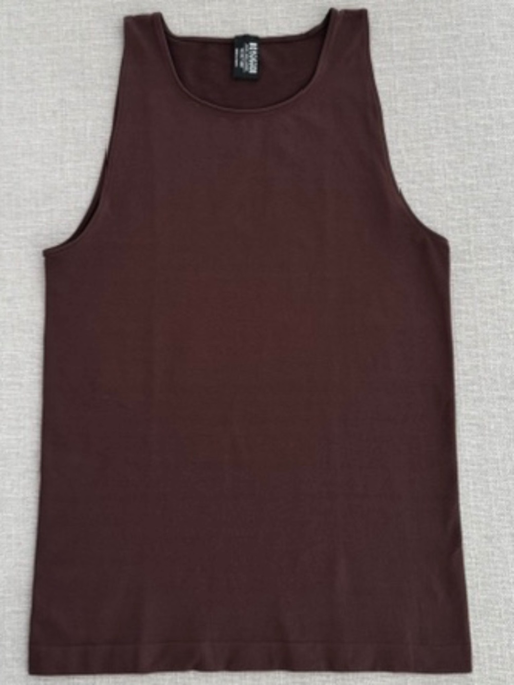 Wolford Velvet Mix Tank - Medium - Brown ~ Excellent